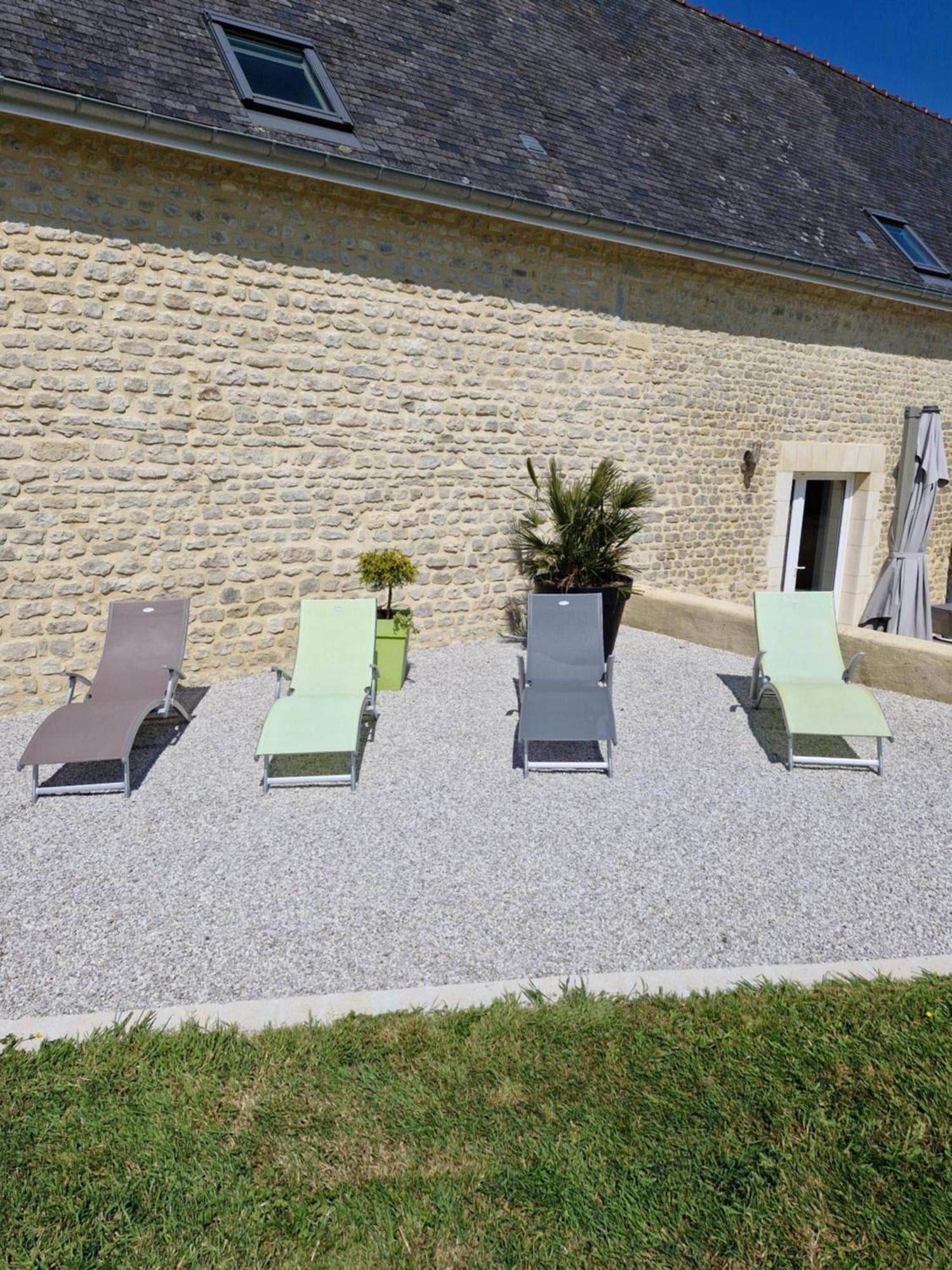 Les Gites Du Val Mandeville-en-Bessin 객실 사진